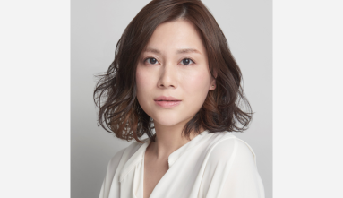 Headshot of Japanese voice actor, Mayumi Saco.